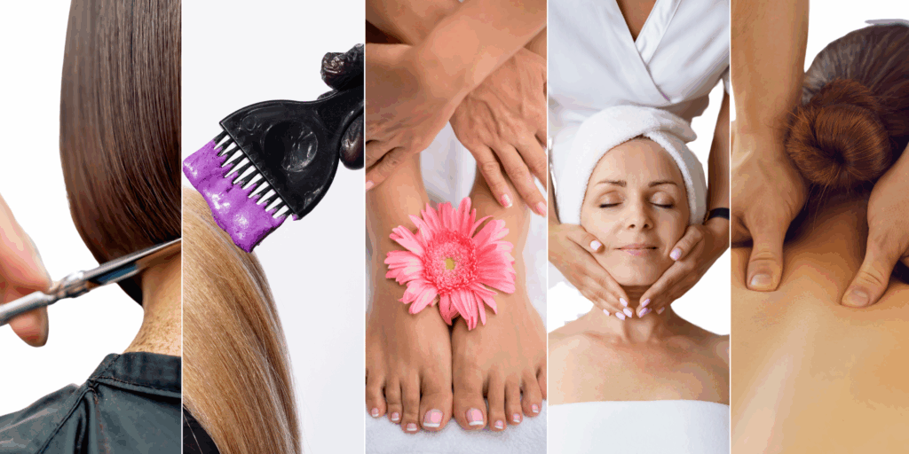 Hair cuts, color, manicures, pedicures, facials, massage at Home on Long Island